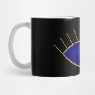 I See You Blue Evil Eye Mug